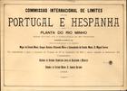 COMISSAO INTERNACIONAL DE LIMITES ENTRE PORTUGAL E ESPANHA<br/>Planta do Rio Minho desde sua foz até a confluência do rio Troncoso levantada na escala de 1:2 500 / Commissão Internacional de Limites entre Portugal e Hespanha ; Pelos officiaes em serviço na Commissão, Major de Estado Maior Gaspar Antonio dAcevedo Meira e Comandante de Estado Maior, D. Miguel Correa, en cumprimento e para a execução do Tratado de 29 de Septembro de 1864 e anexo, segundo as instrucções dos Comissarios, General de Divisão, Sebastião Lopes de Calheiros e Menezes, e Coronel de Estado Maior, D. Ignacio Salinas. - Escala 1:2 500. - [S.l.] : Commissão Internacional de Limites entre Portugal e Hespanha, 1898. - 1 planta, em 59 f. : impressa a sépia, aguarelada a azul ; 87x60 cm, cada folha, em bolsa de resguardo e capa, 95 cm