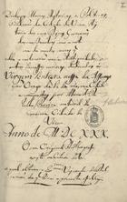 RIBEIRO, Manuel Botelho, fl. 16--<br/>Dialogos moraes, historicos e politicos, fundação da cidade de Viseu, historia dos seus bispos, geraçoens das suas familias... / compostos por Manoel Botelho Pereira [sic], natural da mesma cidade de Vizeu. Anno de MDCXXX 1797. - [I], [524] f., enc. ; 30 cm