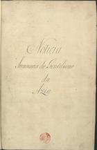 NOTICIA SUMARIA DO GENTILISMO DA ASIA<br/>Notiçia summaria do gentilismo da Azia [17--]. - [40] f., 23 f. com desenhos a aguarela, enc. ; 34 cm