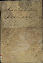 ORDEM DE CISTER. Mosteiro de Santa Maria (Alcobaça)<br/>Livro das contas da Livraria do Real Mosteiro d Alcobaça. - Alcobaça, : 23 de Janeiro de 1812. - [1], 47, [2] f., enc. ; 31 cm