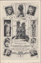 Souvenez-vous que la Cathédrale de Reims a été sans raisons militaires incendiée et détruite par lArmée allemande les 19 et 20 septembre 1914 : [Guerre 1914-1918]. - [Paris : s.n., 1914-15]. - 1 postal : p&b ; 14x9 cm