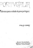 Portugalia : materiaes para o estudo do povo portuguez / dir. de Ricardo Severo ; red. Rocha Peixoto ; sec. Fonseca Cardoso. - T. 1, fasc. 1 (1899) - t. 2, fasc. 4 (1903). - Porto : Imprensa Portugueza, 1899-1908. - 28 cm