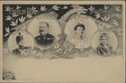 Família Real Portuguesa : D. Luís Felippe, D. Carlos, D. Amélia e D. Manuel. - Lisboa : F.A. Martins, 1902. - 1 postal : p&b ; 9x14 cm