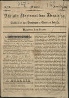 Atalaia nacional dos theatros. - Nº 1 (28 Jun. 1838) - nº 18 (26 Ago. 1838). - Lisboa : Typ. do Largo do Contador Mor, 1838. - 24 cm