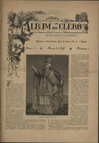 Album do clero : illustração catholica / ed. J. Garcia de Lima. - A. 1, nº 1 (Mar. 1898) - a. 1, nº 11 (Jun. 1898). - Lisboa : J. Garcia de Lima, 1898. - 37 cm