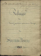 BANDEIRA, Manuel Emilio Sertoriano, 1805-?<br/>Relação dos jornaes que se tem publicado em Portugal / Sarturiano Bandeira 1861. - [33], [ I-IV] f. ; 23 cm