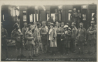 Despedida do contingente português na estação de Bruxelas : Festa da Vitória : [Guerra 1914-1918] / [fot. Garcez Lda]. - [S.l. : s.n., 1919-20]. - 1 postal : p&b ; 8,5x13,5 cm