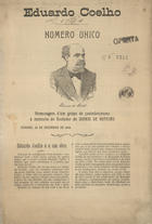 Eduardo Coelho... Homenagem dum grupo de conimbricenses à memória do fundador do Diario de Noticias. - [Coimbra : Minerva Central], 1904. - 8 p. ; 34 cm