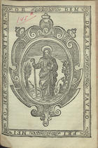 IGREJA CATOLICA.. Liturgia e ritual. Ofício divino<br/>Ordinario, e ceremonial, segundo o uzo romano. Das Missas, & Officios Divinos, & de outras cousas necessarias da Ordem de nosso Padre Sam Paulo primeiro Ermitão / composto pelo Padre frey Francisco da Natividade, actual Definidor, & Visitador da ditta Ordem. - Em Lisboa : na Officina de Pedro Crasbeeck, 1615. - [3], 53, [3] f. : il. ; 4º (20 cm)