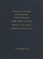 PORTUGAL.. Leis, decretos, etc. Ordenações Filipinas<br/>Regimento do escrivam da almotaceria conforme a nova reformaçaõ das Ordenações do Reyno. - [S.l. : s.n., ca 1630]. - [2, 2 br.] p. ; 2º (28 cm)