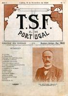 T.S.F. em Portugal / dir., propr. Alvaro Contreiras. - A. 1, nº 1 (9 nov.  1924) - a. 2, nº 55 (mar. 1926). - Lisboa : Abel Leon, 1924-1926. - 26 cm