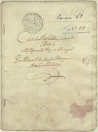 MOREIRA, Manuel de Sousa, 1648-1722<br/>Carta de Mathilde, Condeça de Bolonha, a D. Affonço 3.º, Rey de Portugal / por Manoel de Sousa Moreyra Abbade de São Bade [17--]. - [1], [12] f. ; 21 cm