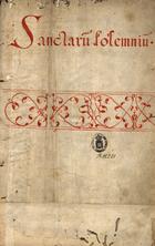 IGREJA CATOLICA.<br/>[Gradual]. - <[>Guimarães : <entre >1550 e 1600]. - 159 [3] f. (5 pentagramas) : papel; il. color. ; 2º (42 cm)