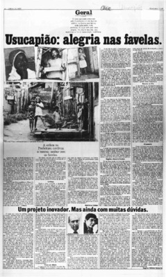 <BR>Data:  0//0/1988<BR>Fonte: Jornal da Tarde, São Paulo, nº 6883, p. 16, 04/05 de 1988<BR>Endereço para citar este documento: ->www2.senado.leg.br/bdsf/item/id/187038