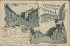 Recordação dInhambane : Rua Mousinho DAlbuquerque : Rua Victor de Portugal. - Lourenço Marques : Cop. J. &, M. Lazarus [ca 1904]. - 1 postal : verde ; 9,5x14,5 cm