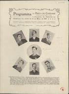 COMISSAO ORGANIZADORA DA FESTA DE CARIDADE PROMOVIDA PELO LICEU DE S. DOMINGOS <br/>Programma da festa de caridade promovida pelos alumnos do Lyceu de S. Domingos. - Lisboa : Typ. do Annuario Commercial, 1907. - 4 p. em 1 f. ; 24,5 x 18 cm