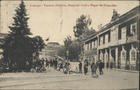 Lamego - passeio publico, hospital civil e paços do concelho. - [S.l. : s.n., ca 1914]. - 1 postal : p&b ; 9x14 cm