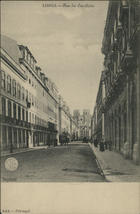 Lisboa, rua dos Capellistas. - Lisboa : F. A. Martins, [ca 1904]. - 1 postal : p&b ; 14x9 cm. - (Portugal ; 933)