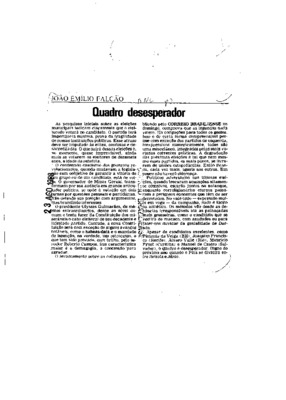 <BR>Data: 23/08/1988<BR>Fonte: Correio Braziliense, Brasília, nº 9259, p. 2, 23/08/ de 1988<BR>Endereço para citar este documento: -www2.senado.leg.br/bdsf/item/id/187089->www2.senado.leg.br/bdsf/item/id/187089