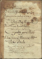 MOREIRA, Manuel de Sousa, 1648-1722<br/>Memorias do grande Affonço de Albuquerque. Representadas em hu[m]a carta a el Rey D. Manoel nos ultimos termos da vida / compostas por Manoel de Souza Moreira Abb.e de S. Bade [17--]. - 86 f. ; 21 cm