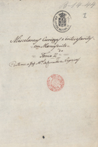 Sentença dada ao R.do P.e Antonio Vieira na Inquizição de Coimbra em 23 de Dezembro de 1667 [17--]. - F. 1-57 ; 20 cm