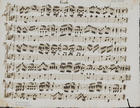 Versos [1775-1800]. - Partitura ([1] f.) ; 216x278 mm