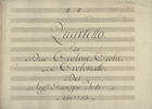 TOTTI, Giuseppe, 17---1832<br/>Quartetto / O.le di GToti 1793. - Partitura ([21] f.)4 partes ; 232x324 mm