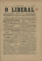 O liberal / red. um grupo de estudantes ; ed. resp. Paulo da Fonseca. - A. 2, n. programa (31 Jan. 1894)-n. 10 (22 Maio 1894). - Lisboa : P. Fonseca, 1894. - 46 cm