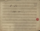 VELHO, Afonso Vito de Lima, fl. 1781<br/>Sonatta / Mr. Vito [Entre 1780 e 1790]. - Partitura [2 f.] ; 240x308 mm