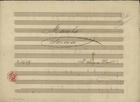 PICAO, Eduardo, fl. 1869<br/>Masurka Saudade. La Brunette : Polka / Por Eduardo Picão ; por Rudolf Nordmann. - Setúbal 1869. - Partitura [2 f.] ; 214x295 mm + folheto impresso