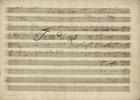 TOCATAS.<br/>Tocatta de orgão [Entre 1775 e 1800]. - Partitura [4 f.] ; 234x322 mm