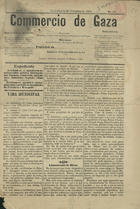 Commercio de Gaza : semanario literario, commercial, agrícola, industrial e noticioso / propr. Empreza Africana Oliveira ; dir. António Leite e Juvencio da Silveira. - Chai-Chai : E.A.O., [1908]. - 38 cm