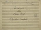 CARDOTE, Joaquim Pereira, 17---1812<br/>Variações : Para Piano Forte / Do Snr. Cardotti [Entre 1788 e 1812]. - Partitura ([4] f.) ; 218x293 mm