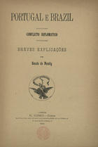 Portugal e Brazil : conflicto diplomático / anot. Conde de Paraty. - Lisboa : M. Gomes, 1895. - 94 p. ; 24 cm