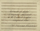 KUCHENBUCH, Francisco, ca 1780-1854<br/>Jornada de Mafra... / por Francisco Kuchenbuch [18--]. - 1 partitura ([4] f.) ; 22x30 cm