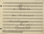 SCHIOPETTA, Domingos, 1788 - ca 1835<br/>Modinha : Joven, Lilia abandonada / Do S.r Schioppetta [Entre 1820 e 1840]. - Partitura ([4] f.) ; 223x294 mm