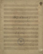 NORONHA, Francisco de Sá, 1820-1881<br/>Allegro de Concerto : para violino e piano / Por F. S. Noronha [Entre 1850 e 1880]. - Partitura [20 f.] ; 302 mm