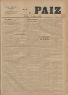 O paiz. - N. 1 (14 Fev. 1891)-n. 6 (7 Mar. 1891). - Lisboa : [s.n.], 1891. - 52 cm