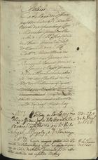 Catallogo dos officios passados entre o Conde Reinante Schaumbourg Lippe Marechal General dos Exercitos [...] e o Conde de Aranda general em chefe do Exercito... [Depois de 1763]. - F. [280-281], enc. : papel ; 340x210 mm