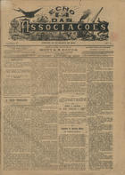 ECO DAS ASSOCIACOES<br/>Echo das associações / red. Motta e Souza ; adm. J. J. Nunes. - A. 1, n. 1 (26 Ago. 1894)-a. 2, n. 27 (17 Fev. 1895). - Lisboa : Antonio José da Motta e Sousa, 1894-1895. - 48 cm