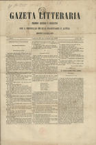 Gazeta litteraria : periodico artistico e recreativo / red. P. M. da Silva Costa ; resp. J. J. E. de Carvalho. - A. 1, n. 1 (5 Out. 1867)-n. 31 (16 Maio 1868). - Lisboa : Typ. de Maria da Madre de Deus, 1867-1868. - 40 cm