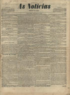 As noticias. - A. 1, n. 1 (27 Mar. 1866)-a. 1, n. 89 (15 Jul. 1866). - Lisboa : Typographia da Gazeta de Portugal, 1866. - 46 cm