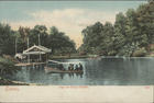 Lisbôa, lago do Campo Grande. - [S.l. : s.n., ca 1904]. - 1 postal : color. ; 9,5x14 cm