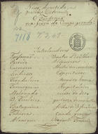 O FANFARRAO NA FEIRA DO CAMPO GRANDE<br/>Nôvo, divertido, e graciozo entremêz. O Fanfarrão na feira do Campo grande [1801-1850]. - [24] f. ; 22 cm