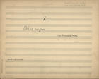 MOTA, José Viana da, 1868-1948<br/>Olhos negros / José Vianna da Motta <[ca >1930]. - Partitura (8 p.) ; 270x340 mm + partes instrumentais. - ([Espólio de Viana da Mota])