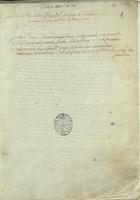 RODRIGUES, Pedro, S.J. 1542-1628,<br/>Vida do Padre Joze de Anchieta da Companhia de Iesu. Quinto Prouençial q[ue] foy da mesma Companhia no estado do Brazil Com alguas Oraçoes devotas, de outros liuros / Escrita pello Padre Pero Rodrigues, natural da cidade de Evora e setimo Prouençial da mesma Prouinçia.. [Orações e devoções extraídas de vários autores] ; [copiado por] Christouão de Sousa Cout[inh]o 1620. - [1], [57] f. (n. de linhas variável) : papel ; 2º (25 cm)