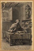 BLOEMAERT, Cornelis, II, ca 1603-1692<br/>Miraris doctor puram sine sabe Mariam... / C. Bloemaert sculp.. - [S.l. : s.n., ca. 1650]. - 1 gravura : buril, p&b