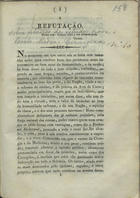 A refutação [sobre planos de estudos para a Escola Medico-Cirurgica]. - Lisboa : Typ. de Vicente Jorge de Castro, 1843. - 25, [1] p. ; 20 cm