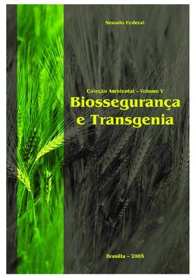 <BR>Data: 2005<BR>Conteúdo: Lei 11.105, de 25 de março de 2005 (Lei de Biossegurança) -- Vetos presidenciais -- Norma correlata -- Protocolo de Cartagena sobre Biossegurança -- Quadro Comparativo da Lei atual com a lei anterior<BR>Endereço para citar este