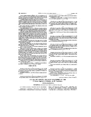 <BR>Data: 20/11/1980<BR>Fonte: Diário do Congresso Nacional, Brasília, 20 nov. 1980. Seção 2, p. 6890<BR>Endereço para citar este documento: -www2.senado.leg.br/bdsf/item/id/94735->www2.senado.leg.br/bdsf/item/id/94735